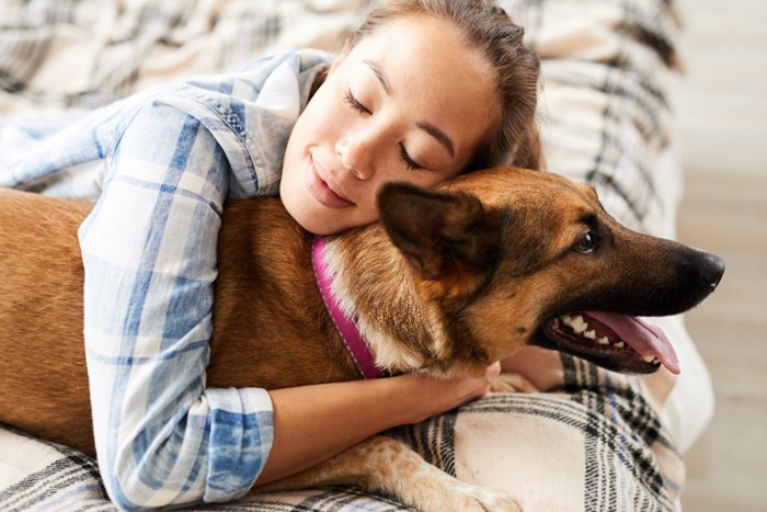 飼い主と犬