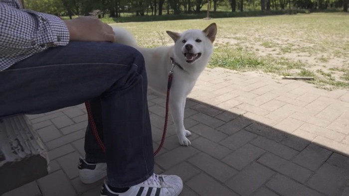 公園に到着♪