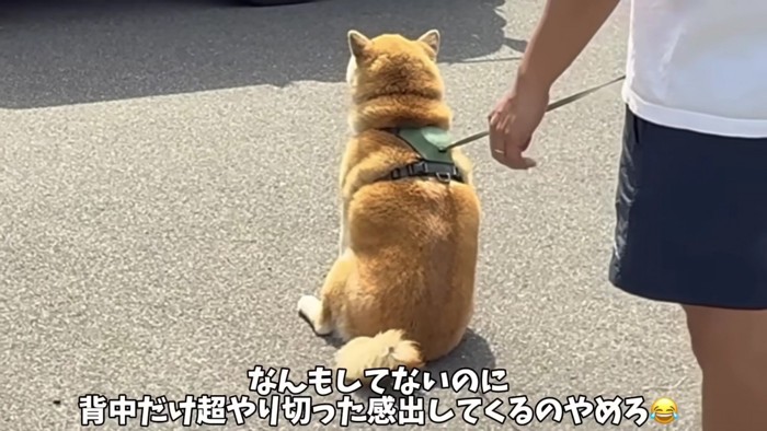 切ない背中にキュン