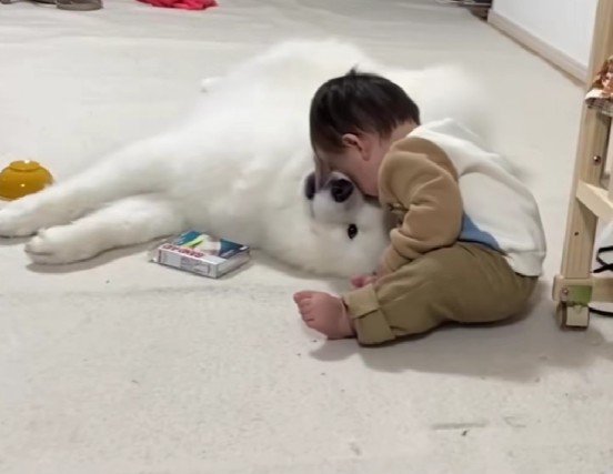 赤ちゃんとのんびり