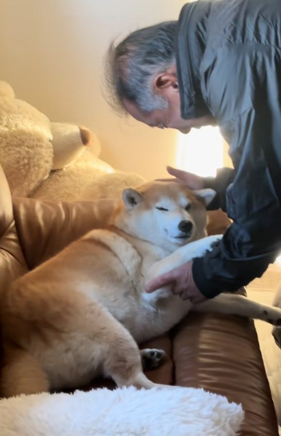 優しい笑顔のおじいちゃん