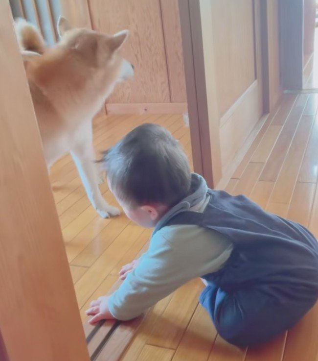 ハグ失敗するも…