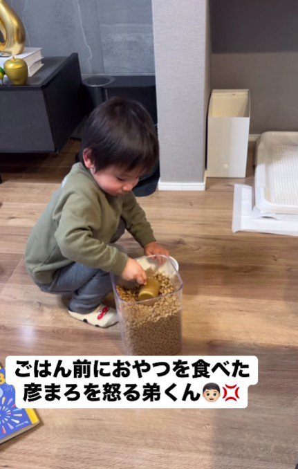 怒りながらご飯の支度