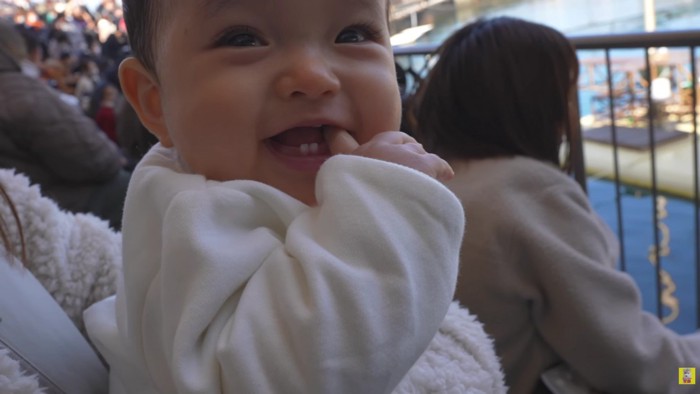 「もんちゃんもできるね！」