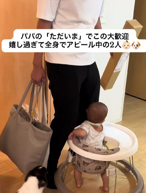 「抱っこ～」