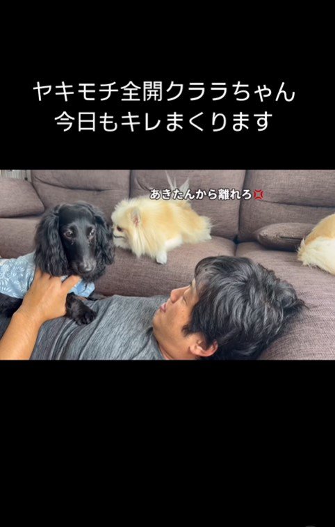 クララちゃんのヤキモチ