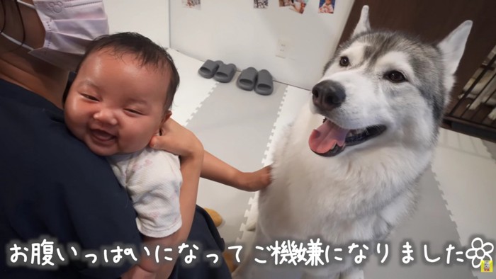 ミルクの付き添い、大成功♡