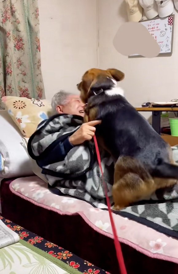 笑顔のおじいちゃん