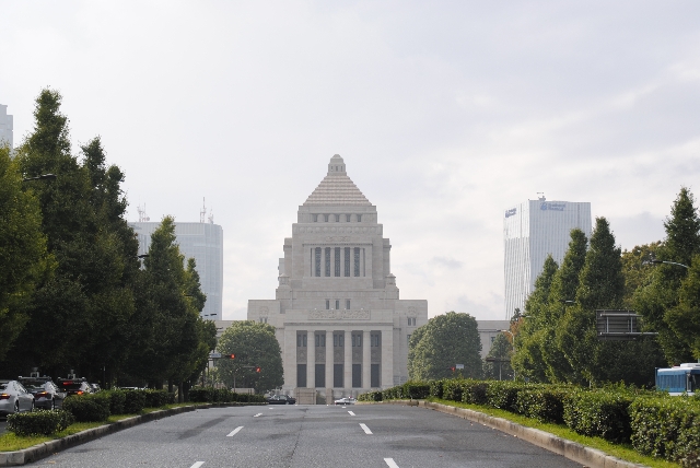 国会議事堂 全体写真