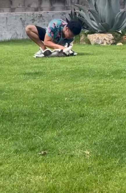 チューまでする溺愛ぶり！！