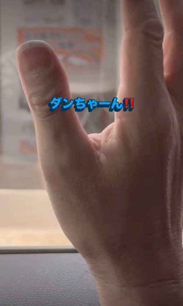 手を振る