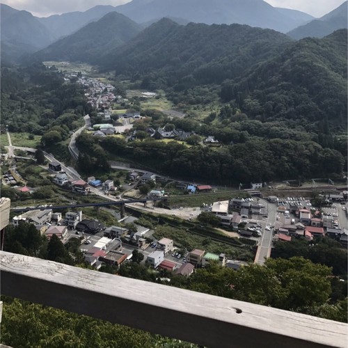 山頂からの景色