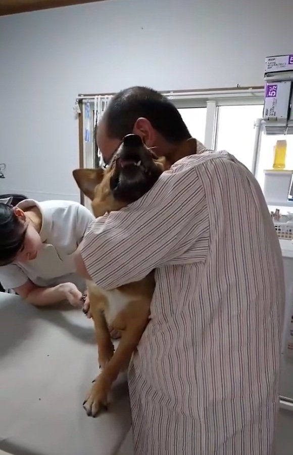 止まらないわんこの絶叫