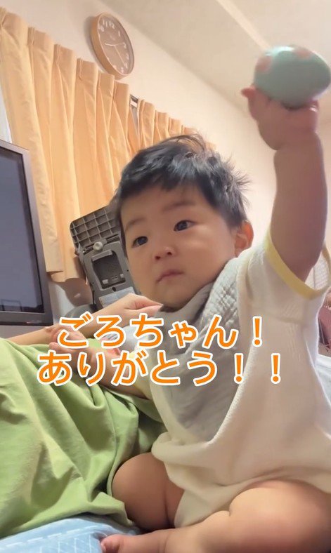 赤ちゃんが泣いた時のごろちゃん⑩
