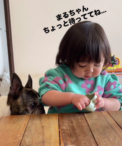 「ちょっと待ってね」