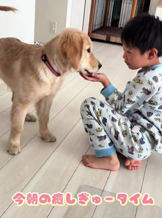 息子さんが目覚めると…