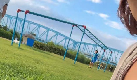 公園に来たら…