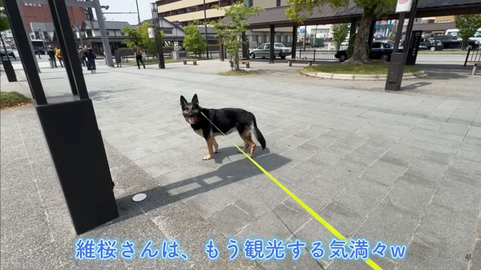 目的地の駅に到着