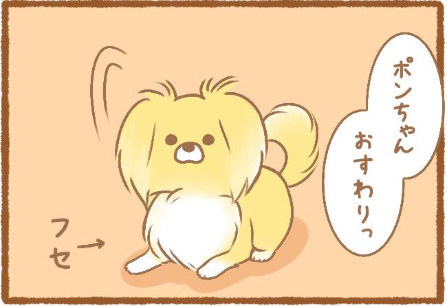 ただの犬好きです。1コマ