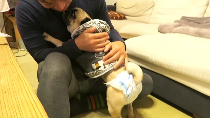 仕返しにペロペロ攻撃！