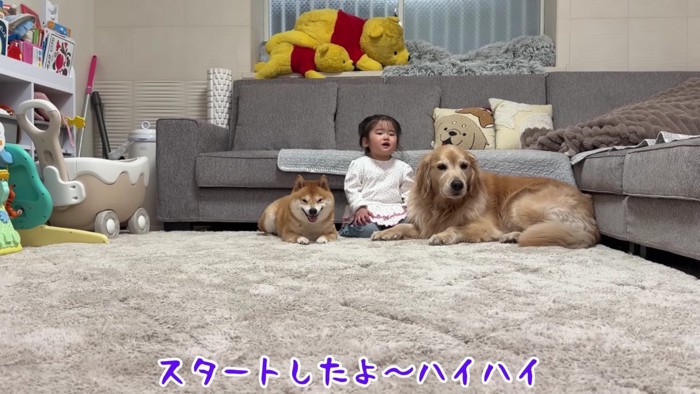 「よーいどん！」