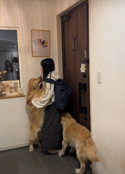「会いたかったよ～」