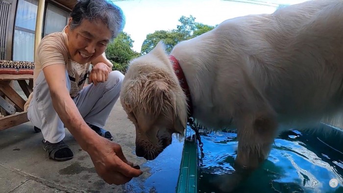 メイちゃんの水遊び9