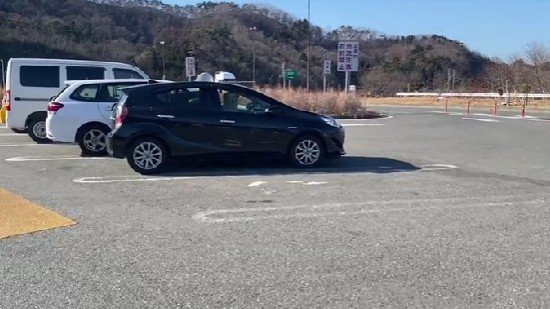 パーキングから戻ったら…