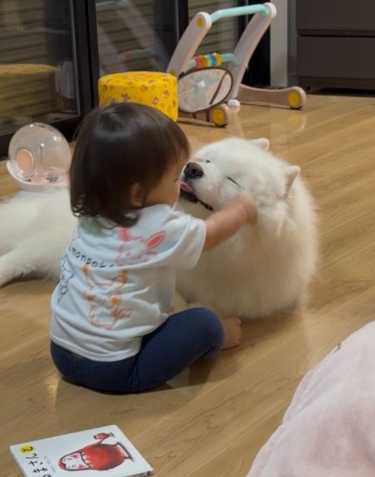 うっとり顔のこはくちゃん