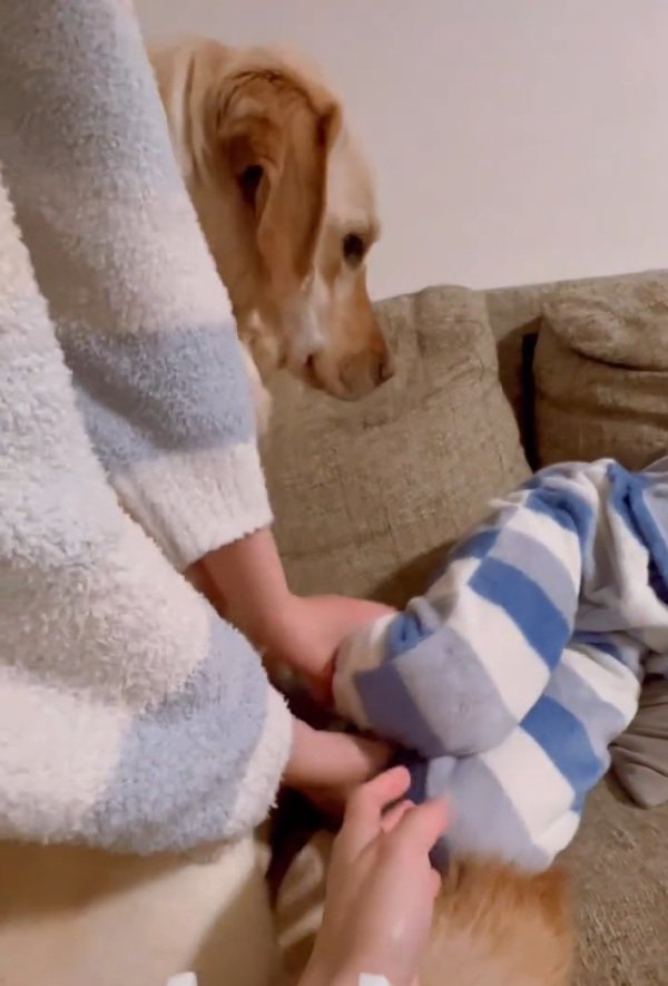 場所を作るお母さんと娘さん