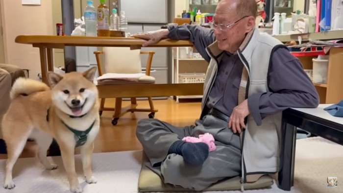 笑顔のふたり