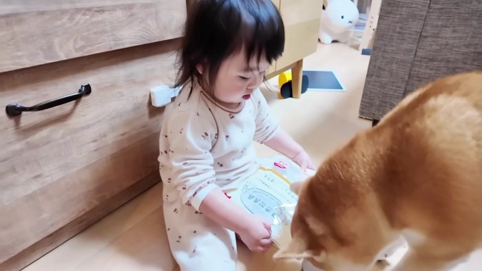 おやつをあげるって楽しいね