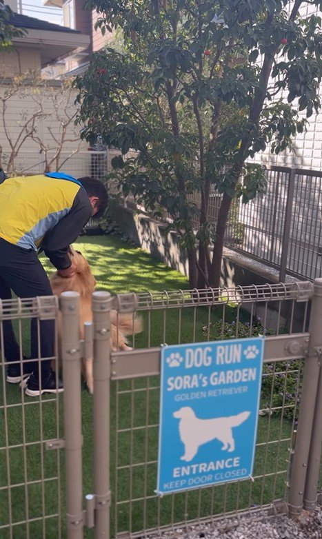 そら君とブリーダーさんの再会8