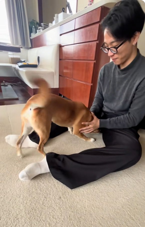 感情が高ぶるごぅちゃん