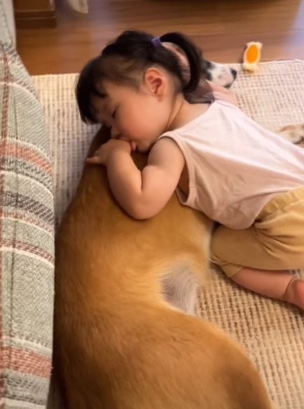 微笑ましいひととき