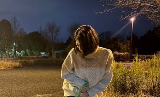 帰ろうとする飼い主さん