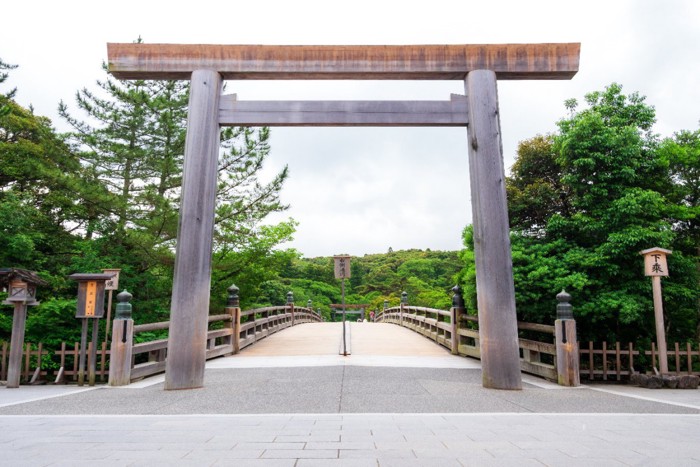 伊勢神宮 内宮 鳥居