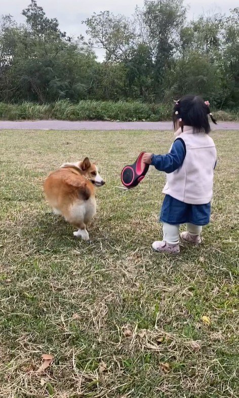 エルモちゃんと娘さん